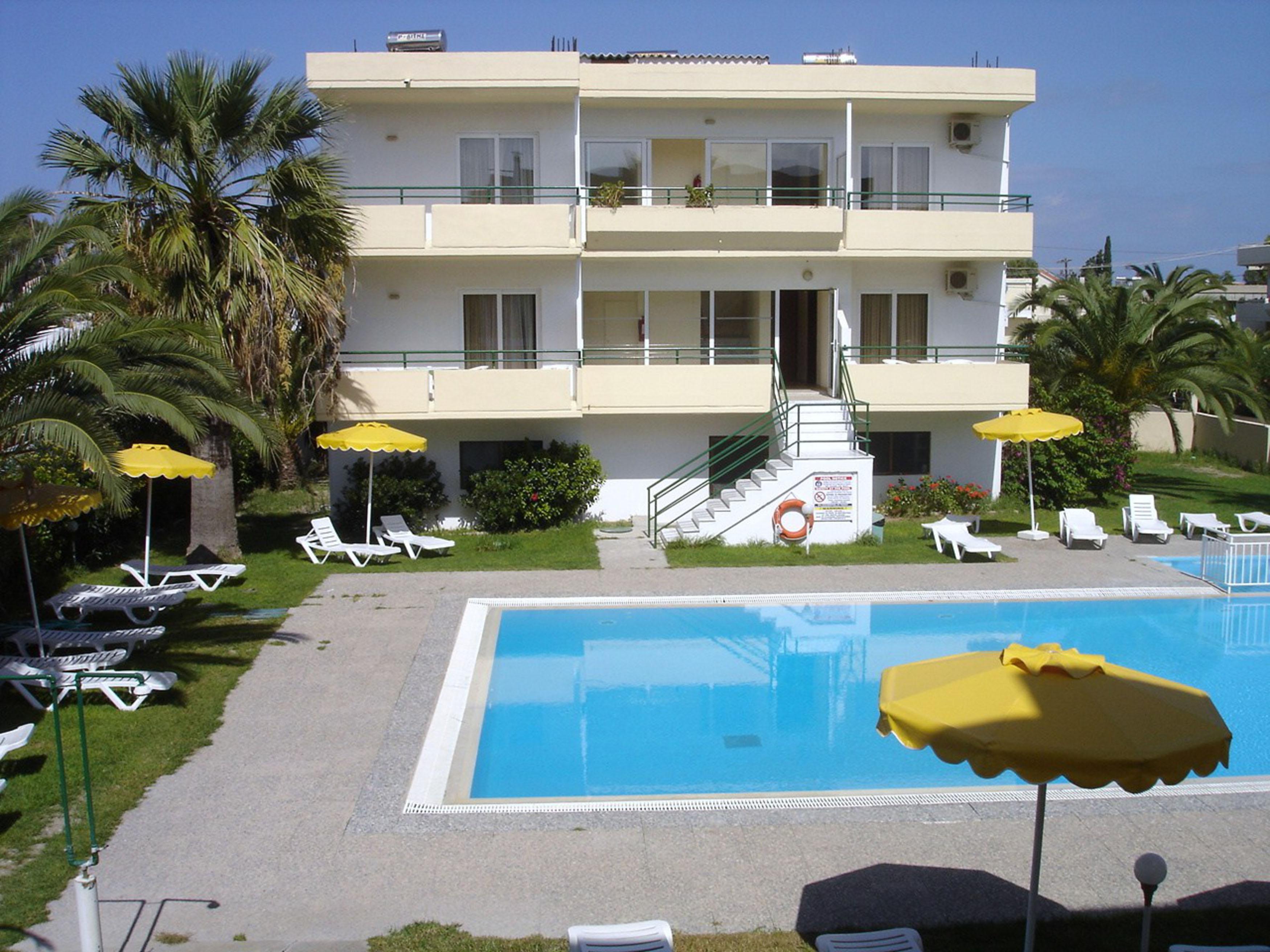 Anita Aparthotel Ialysos  Dış mekan fotoğraf