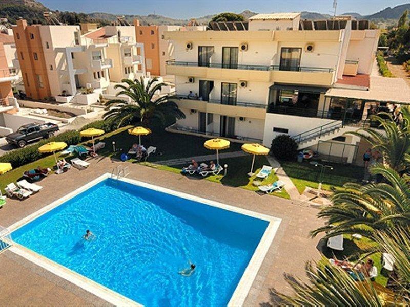 Anita Aparthotel Ialysos  Dış mekan fotoğraf